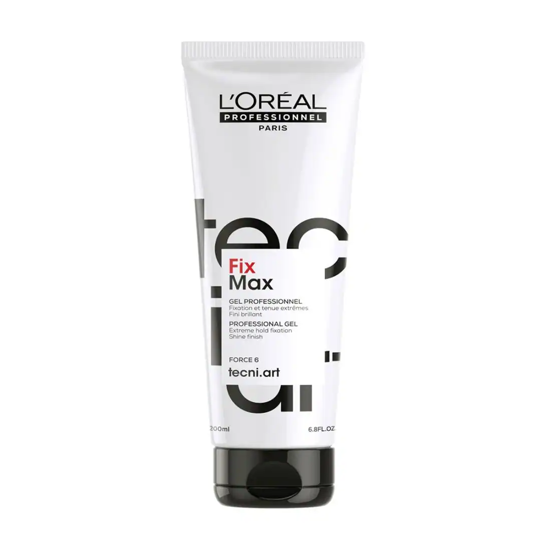 Tecni-art- Fix-Max-Force-6-Gel-Malliwn L’OREAL PROFESSIONNEL TECNI ART NEW FIX MAX 200ml - Image 1