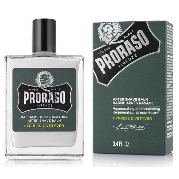 Proraso_after_shave_cypress_vytyver PRORASO AFTER SHAVE BALM CYPRESS & VETYVER 100ml - Image 1