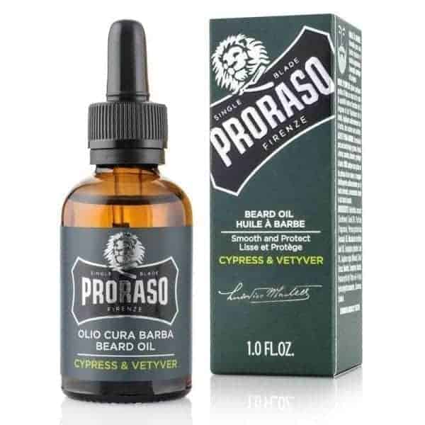 Proraso_beard_οιλ_cypress_vytyver PRORASO BEARD OIL CYPRESS & VETYVER 30ml - Image 1