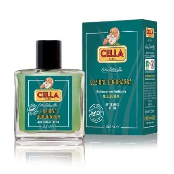 after shave aloe CELLA MILANO AFTER SHAVE LOTION ORGANIC ALOE VERA 100ml - Image 1