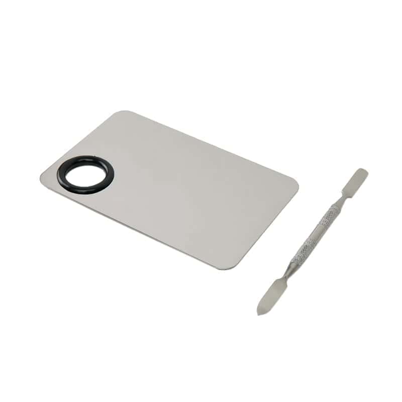 paleta-makigiaz ΠΑΛΕΤΑ ΜΕΤΑΛΛΙΚΗ ΓΙΑ ΜΙΞΗ ΒΕΡΝΙΚΙΩΝ - Image 1