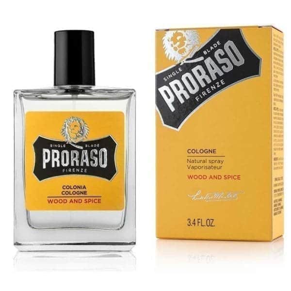 proraso_cologne_wood_spice PRORASO EAU DE COLOGNE WOOD & SPICE 100ml - Image 1