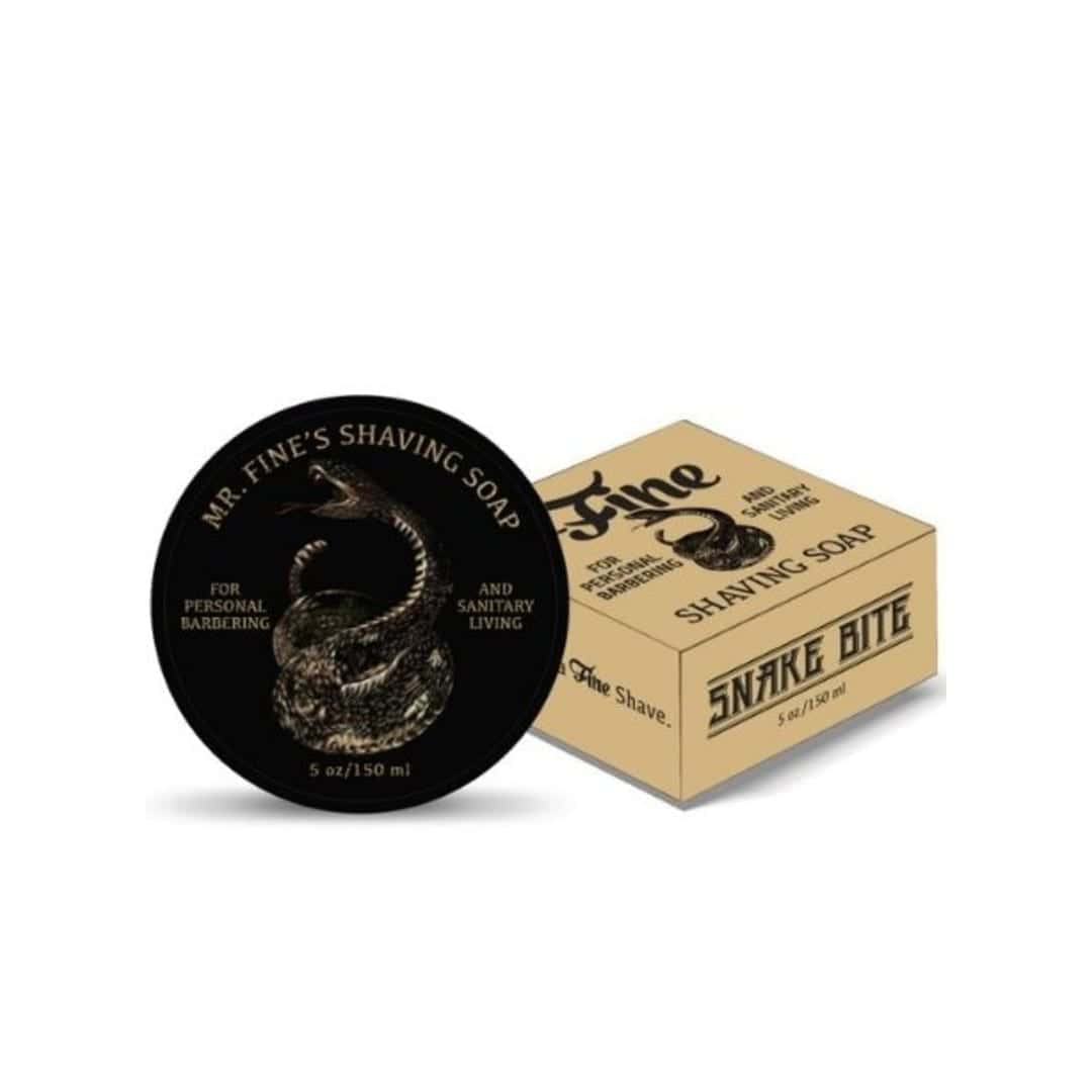 Χωρίς τίτλο FINE ACCOUTREMENTS ΣΑΠΟΥΝΙ ΞΥΡΙΣΜΑΤΟΣ SNAKE BITE 150ml - Image 1