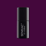 ΗΜΙΜOΝΙΜΟ ΒΕΡΝIΚΙ SEMILAC 015 PLUM 7ml