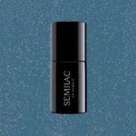 ΗΜΙΜOΝΙΜΟ ΒΕΡΝIΚΙ SEMILAC 324 SEA BLUE SHIMMER 7ml
