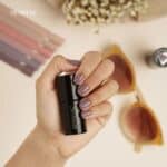 ΗΜΙΜOΝΙΜΟ ΒΕΡΝIΚΙ SEMILAC 373 MODERATE BURGUNDY 7ml - Image 2