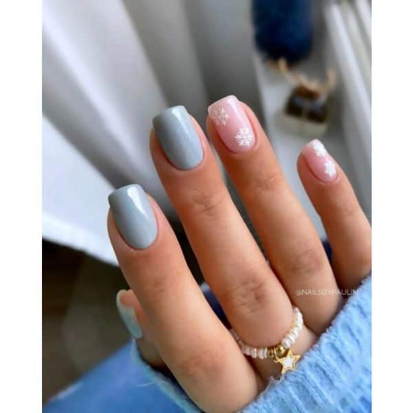 ΗΜΙΜOΝΙΜΟ ΒΕΡΝIΚΙ SEMILAC 323 ICY MINT SHIMMER 7ml - Image 3