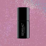 ΗΜΙΜOΝΙΜΟ ΒΕΡΝIΚΙ SEMILAC 319 SHIMMER DUST PINK 7ml