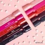 ΗΜΙΜOΝΙΜΟ ΒΕΡΝIΚΙ SEMILAC 393 SPARKLING BLACK CHERRY 7ml - Image 4