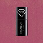 ΗΜΙΜOΝΙΜΟ ΒΕΡΝIΚΙ SEMILAC 377 SHIMMER STONE RUBY 7ml