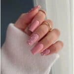 ΗΜΙΜOΝΙΜΟ ΒΕΡΝIΚΙ SEMILAC 376 SHIMMER STONE PINK DIAMOND 7ml - Image 2