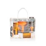 LABOR PRO GIFT KIT ΣΕΤ ΠΙΣΤΟΛΑΚΙ ΒΟΥΡΤΣΑ & 2 ΧΤΕΝΕΣ FLUO ΠΟΡΤΟΚΑΛΙ