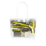 LABOR PRO GIFT KIT ΣΕΤ ΜΑΣΙΑ ΒΟΥΡΤΣΑ ΠΛΑΚΕ & ΧΤΕΝΑ FLUO ΚΙΤΡΙΝΟ