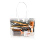 LABOR PRO GIFT KIT ΣΕΤ ΜΑΣΙΑ ΒΟΥΡΤΣΑ ΠΛΑΚΕ & ΧΤΕΝΑ FLUO ΠΟΡΤΟΚΑΛΙ