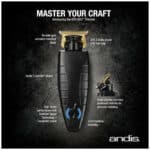 ΜΗΧΑΝΗ ΚΟΥΡΕΜΑΤΟΣ ANDIS TRIMMER GTX-EXO PROFESSIONAL CORDLESS - Image 4