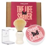 Σετ Δώρου Ξυρίσματος MEN ROCK Black Pomegranate - Shave Cream 100ml & Πινέλο με Βάση - Image 2