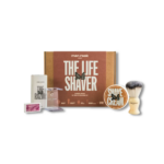 Σετ Δώρου Ξυρίσματος MEN ROCK Sandalwood - Shave Cream 100ml & Πινέλο με Βάση, Ξυριστική & Λεπίδες - Image 2