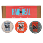 Σετ Δώρου Μαλλιών Deluxe MEN ROCK Matte Paste, Pomade & Matte Clay 30ml - Image 2