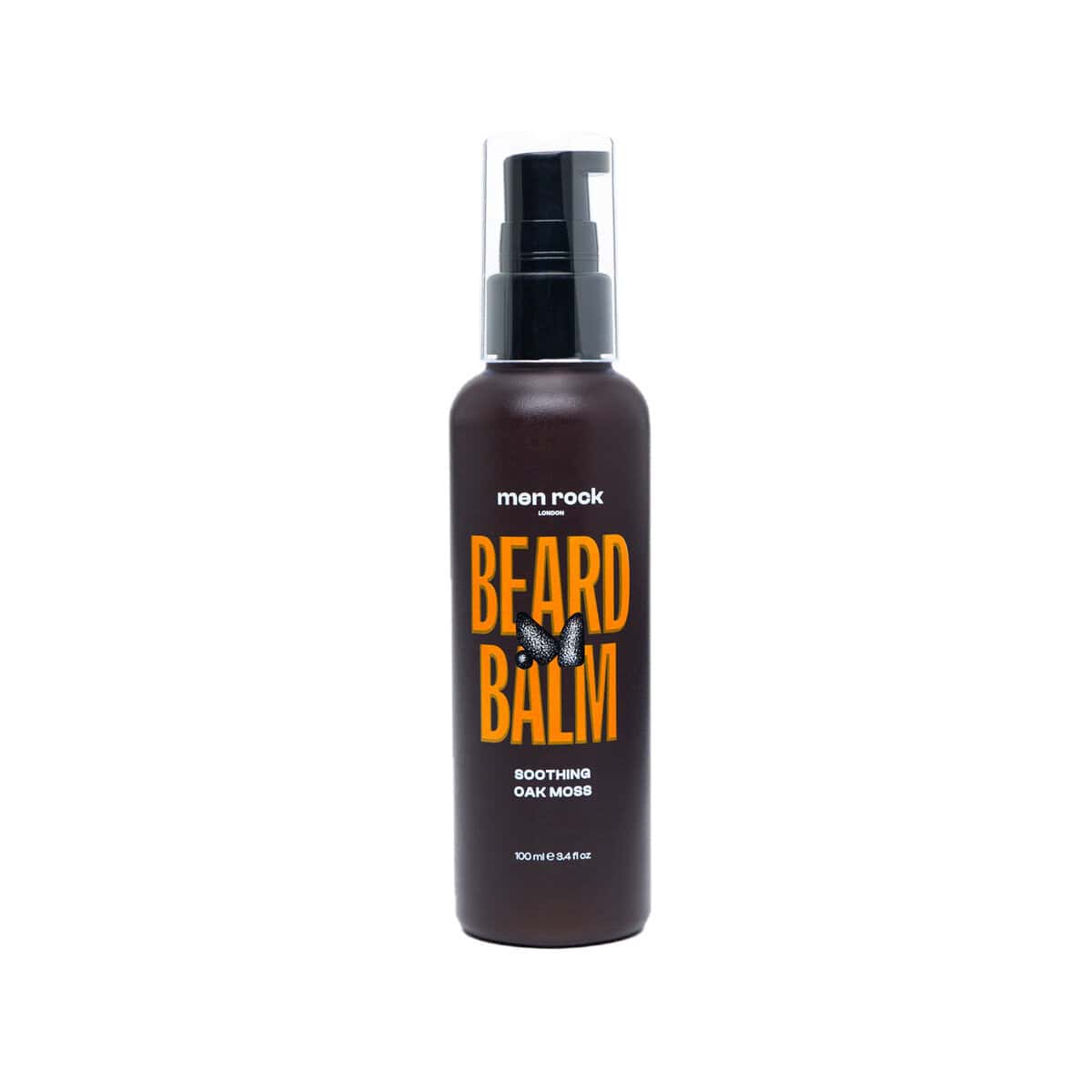 Men Rock Oak Moss Beard Balm_front Balm για Μούσια Oak Moss 100ml MEN ROCK - Image 1