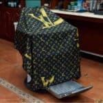 ΜΠΕΡΤΑ ΚΟΥΡΕΜΑΤΟΣ LV BLACK GOLD K14K - Image 2