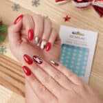 ΗΜΙΜOΝΙΜΟ ΒΕΡΝIΚΙ SEMILAC GLITTER RED 025 7ML - Image 3