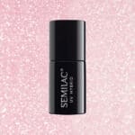 ΗΜΙΜOΝΙΜΟ ΒΕΡΝIΚΙ SEMILAC PINK CRYSTALS 164 7ML