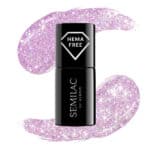 ΗΜΙΜOΝΙΜΟ ΒΕΡΝIΚΙ SEMILAC PINK SANDS 242 7ML