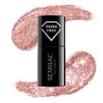 ΗΜΙΜOΝΙΜΟ ΒΕΡΝIΚΙ SEMILAC SPARKLING ROSE 458 7ML