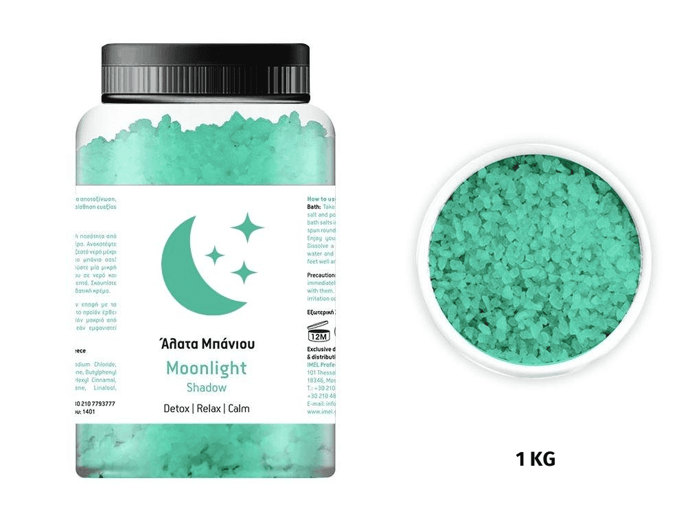 1 KG RELAXING BATH ΑΛΑΤΑ ΓΙΑ ΜΠΑΝΙΟ MOONLIGHT 1kg - Image 1