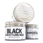 IMMORTAL BLACK HAIR STYLING WAX 100ml - Image 3