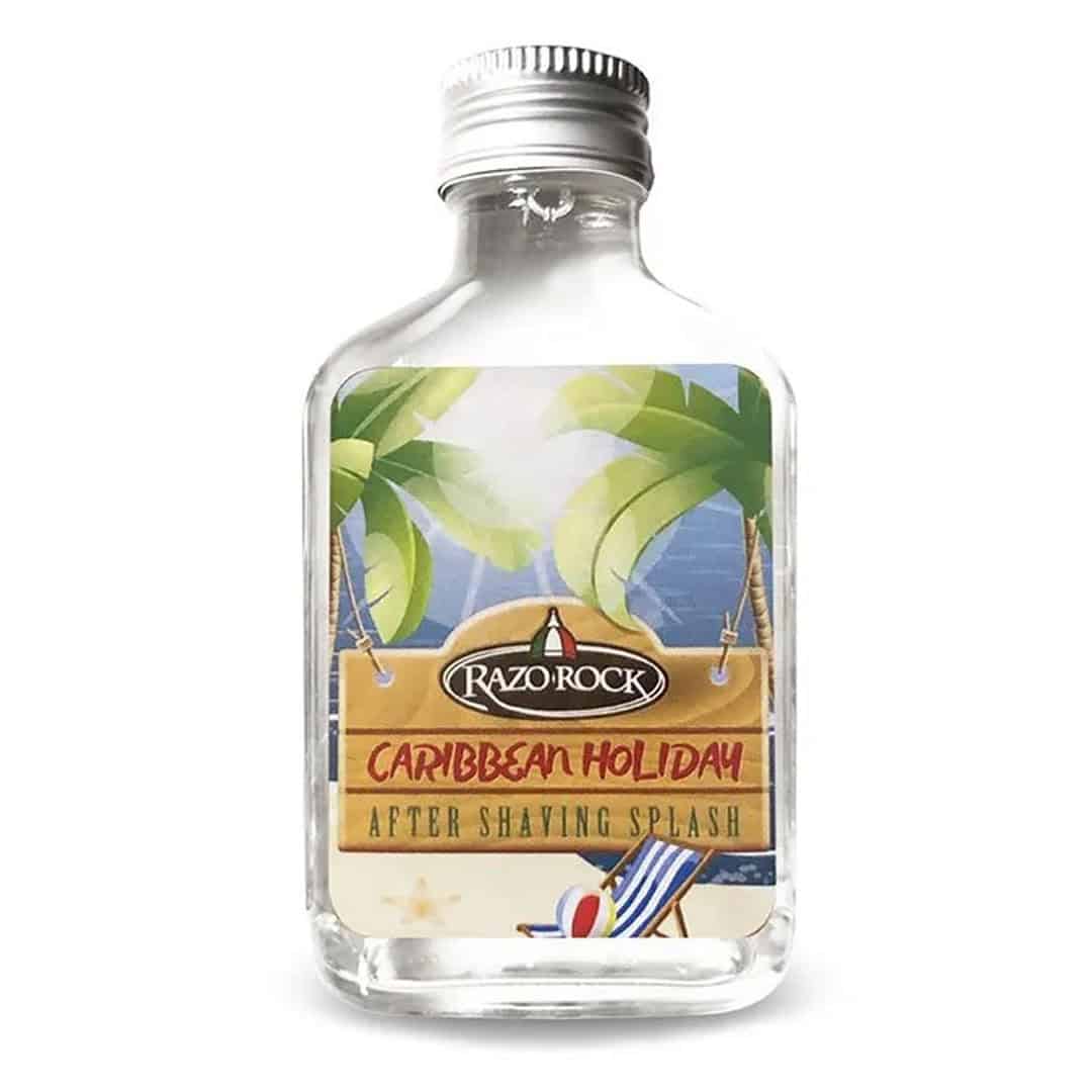 Caribbean Holiday after shave Razorock0 AFTERSHAVE CARIBBEAN HOLIDAY RAZOROCK 100ml - Image 1