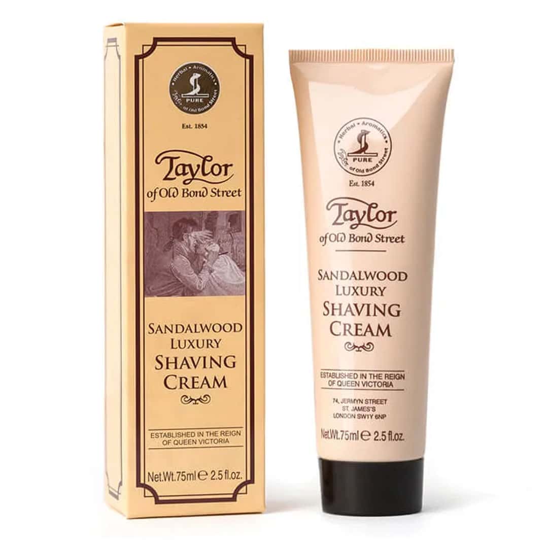 TAYLOR after cream sandal ΚΡΕΜΑ ΞΥΡΙΣΜΑΤΟΣ TAYLOR OF OLD BOND STREET SANDALWOOD 75ml - Image 1