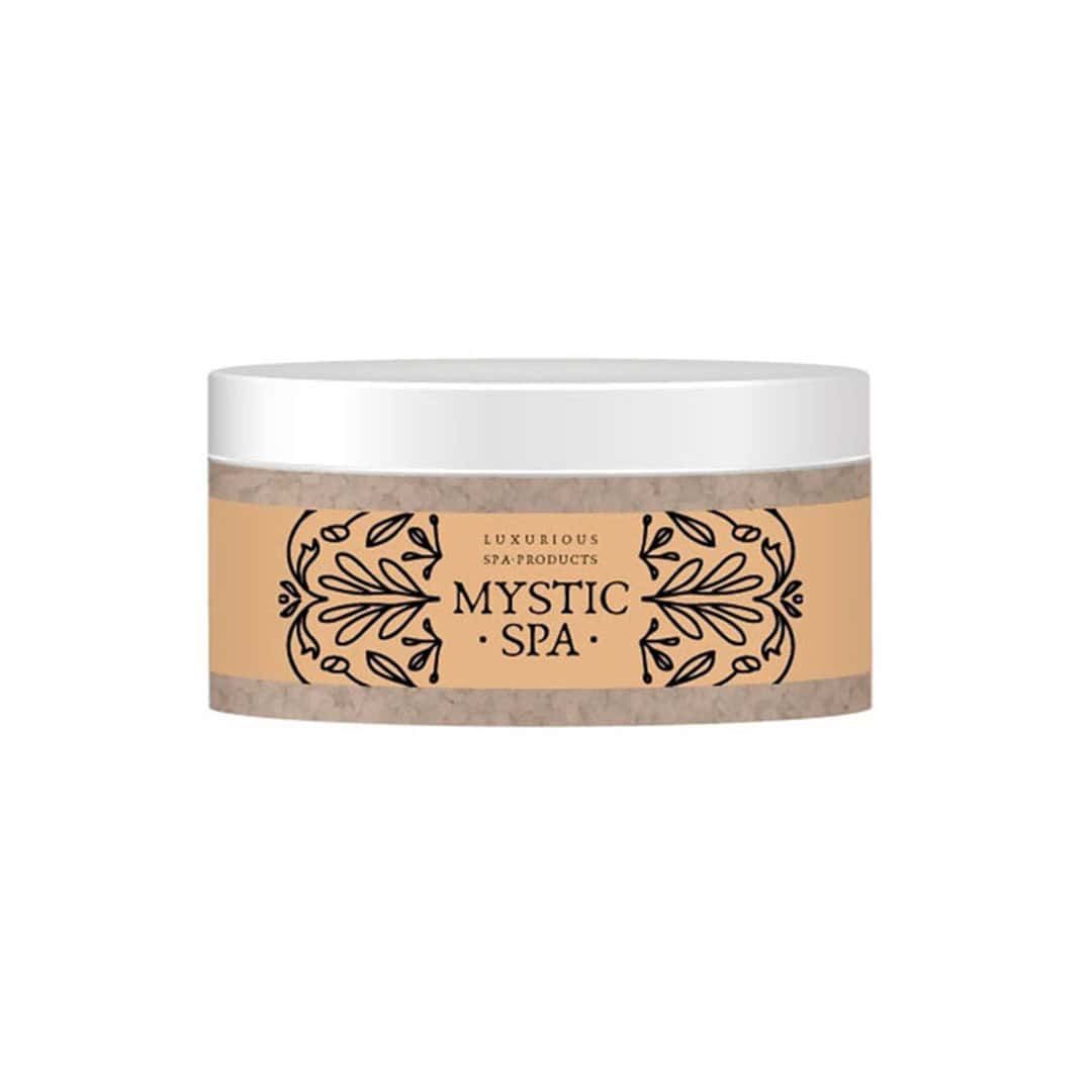 scrub-σώματος-mystic-spa-καραμέλα-00250gr ΠΙΛΙΝΓΚ ΣΩΜΑΤΟΣ ΚΑΡΑΜΕΛΑ MYSTIC SPA NAILSHOP 250ml - Image 1