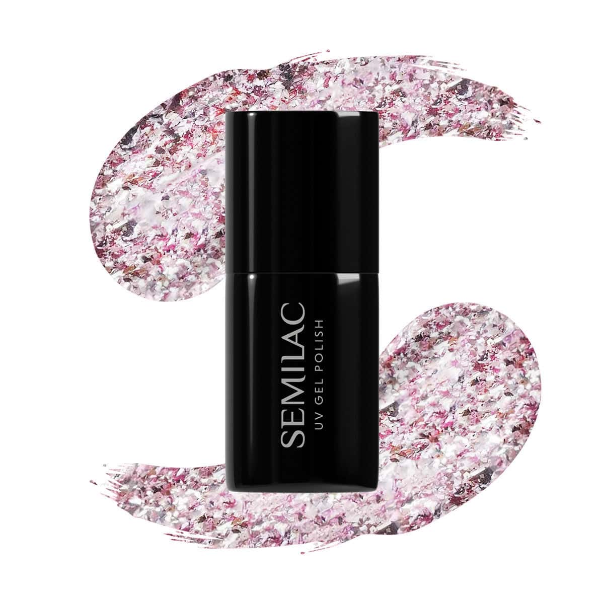 ΗΜΙΜΟΝΙΜΟ ΒΕΡΝΙΚΙ SEMILAC UV HYBRID 293 ROSE GOLD SHIMMER 7ml ημιμόνιμο βερνίκι Semilac UV Hybrid 293 Rose Gold Shimmer 7ml