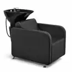 λουτήρας κομμωτηρίου με μαύρη πορσελάνη