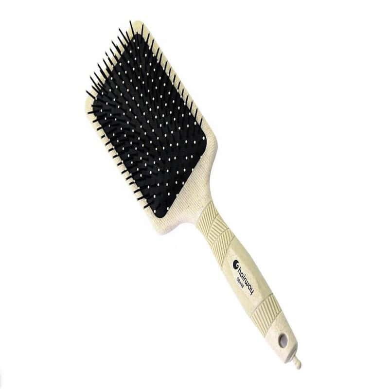 ΒΟΥΡΤΣΑ ΕΥΕΞΙΑΣ ORGANICA ΠΛΑΚΕ BEIGE 8-ROWED βούρτσα ευεξίας Organica πλακέ Beige 8-rowed