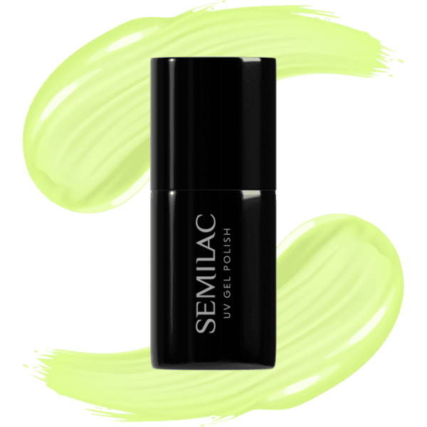 ημιμόνιμο βερνίκι Semilac UV Gel 604 Luminous Lemon 7ml
