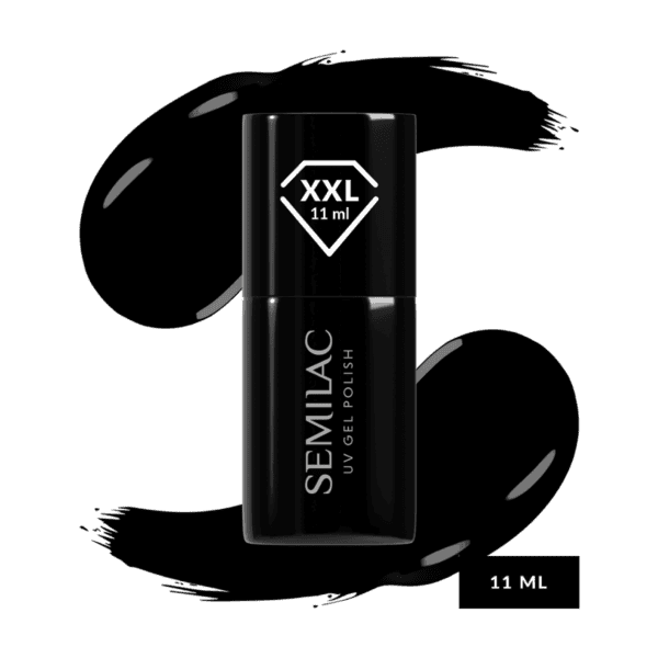 ημιμόνιμο χρωματιστό βερνίκι uv gel polish 031 black diamond Semilac