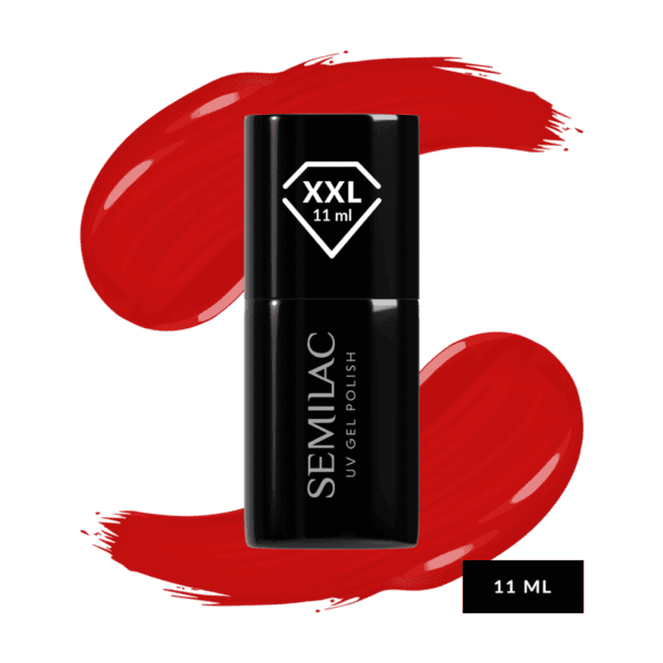 ημιμόνιμο χρωματιστό βερνίκι uv gel polish 063 legendary red Semilac