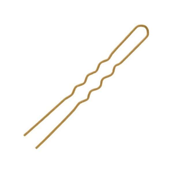 φουρκέτες μαλλιών Ιταλίας χρυσές 60mm