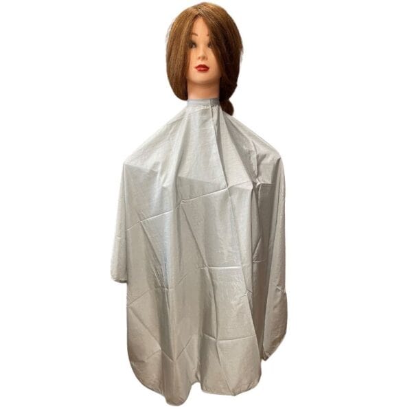 μπέρτα κουρέματος silver 100% πολυεστέρας αδιάβροχη επένδυση 137 x 152 cm