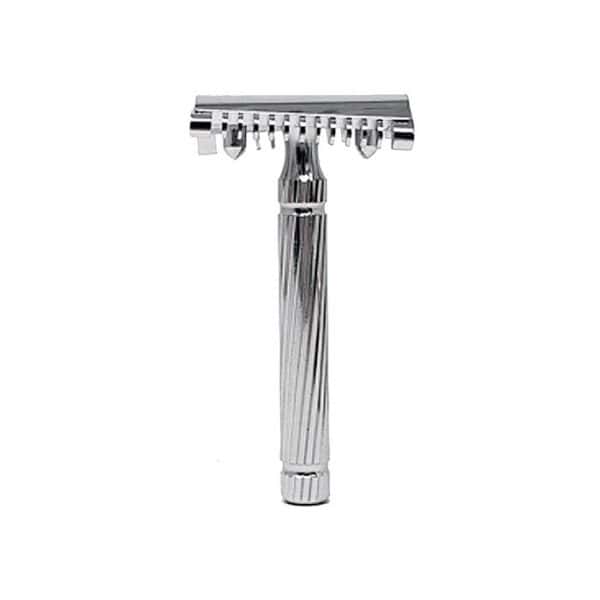 ξυριστική κλασσική FATIP Piccolo Chrome Original Twisted Open Comb