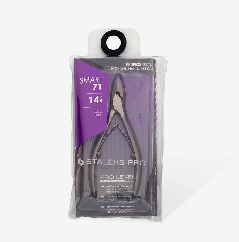 STALEKS PRO ΠΕΝΣΑΚΙ ΝΥΧΙΩΝ SMART 71 14mm Staleks Pro πενσάκι νυχιών Smart 71 14mm