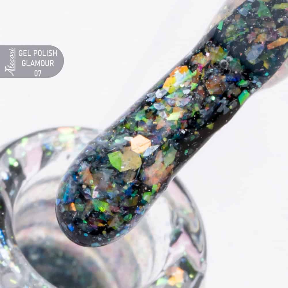 GEL POLISH GLAMOUR 07 (2008)_HEMA-1000x1000 GEL POLISH GLAMOUR 07 (№2008_GLITTER) 15ml - Image 1