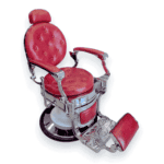 ΚΑΡΕΚΛΑ BARBER DARK RED-SILVER VM-3007 - Image 2