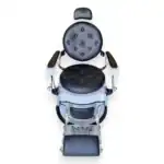 ΚΑΡΕΚΛΑ BARBER BLACK-SILVER VM-3003 - Image 3