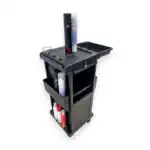 τροχήλατος βοηθός κομμωτηρίου με πόρτα