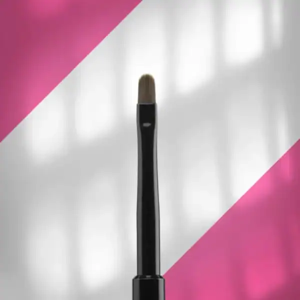 πινέλο για gel με οβάλ κεφαλή