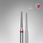 Diamond nail drill bit frustum red EXPERT head diameter 1,6 mm / working part 10 mm