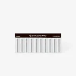 Diamond nail drill bit cylinder red EXPERT head diameter 2,5 mm / working part 6 mm